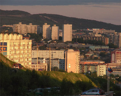 порт города Мурманск